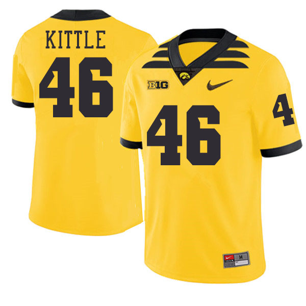 George Kittle Iowa Jersey,University Of Iowa Hawkeyes Fotoball Uniforms,Jersey,Gears-Throwback